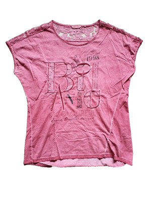 Soccs T-Shirt Weinrot stonewashed 42 XL