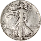 1938-D Walking Liberty Half