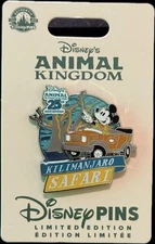 RARE Disney's  Animal Kingdom 25th Anniversary ~LE 4000~ Kilimanjaro Safari Pin
