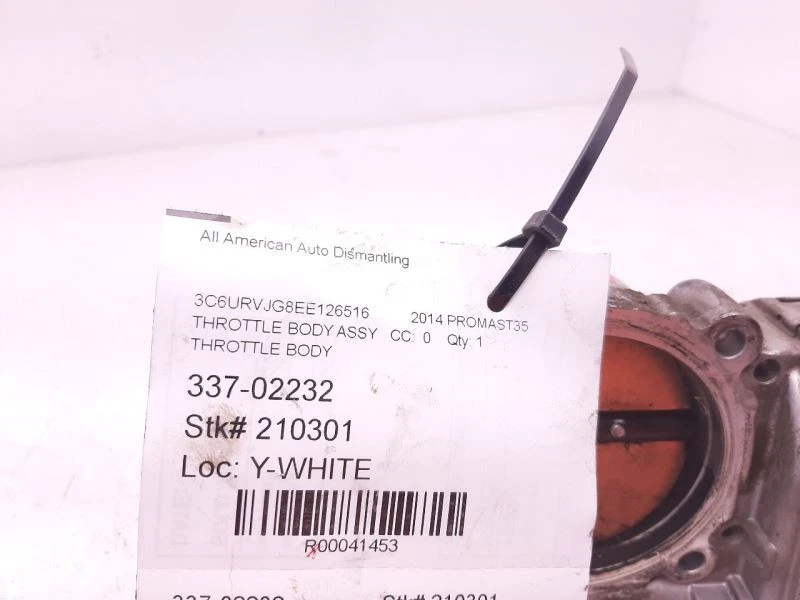 Корпус дроссельной заслонки 3,6 л 2014-2020 DODGE RAM PROMASTER 3500 5184349AF - Изображение 4 из 4