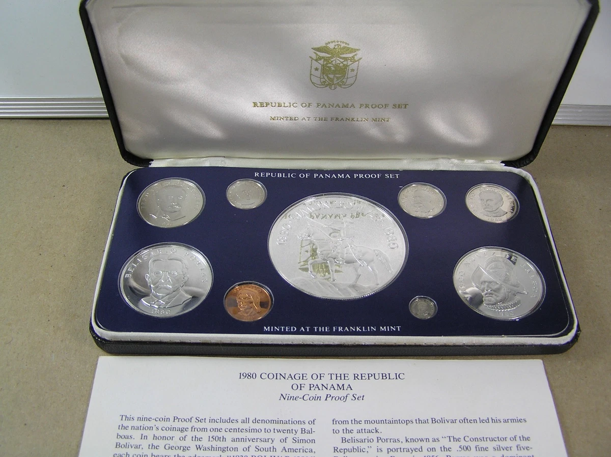 Panama Proof Set for sale | eBay