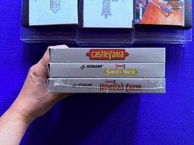 Castlevania 1 2 II Simon's Quest 3 III Dracula's Curse NES Nintendo CIB TRILOGY