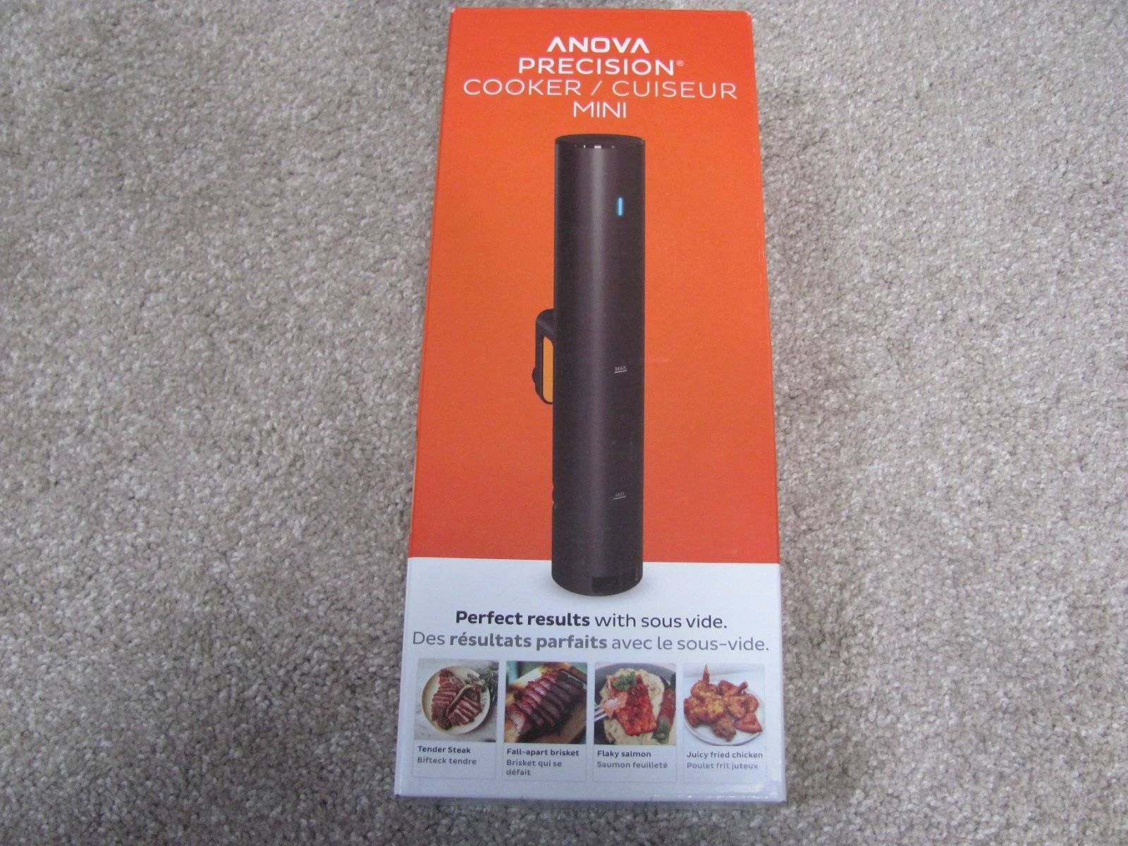 New Anova Culinary Precision Cooker Mini Sous Vide Immersion Circulator 850W
Opens in a new window o