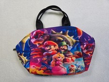 Super Mario Bros Insulated Lunch Tote Bag With Dual Handles