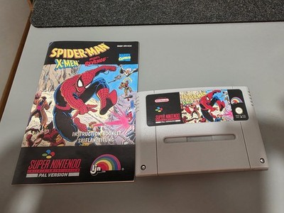 SNES Spider-Man and the X-Men: Arcade's Revenge - Super Nintendo - PAL - Modul