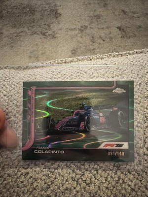 Topps F1 Formula 1 2025 2026 Chrome /140 Franco Colapinto Raywave
