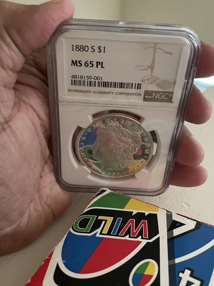 MS65 PL 1880-S Morgan Dollar NGC MS65 DEEP MIRRORS GEM looks CAMEO DMPL - Image 2 of 4