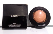 AUTHENTIC Mac Mineralize Blush NATURALLY FLAWLESS 0.14 Oz SLIGHTLY DAMAGED 