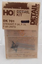 Detail Associates DK701 HO Stewart F-3A, F-7A, F-9A Units Kit