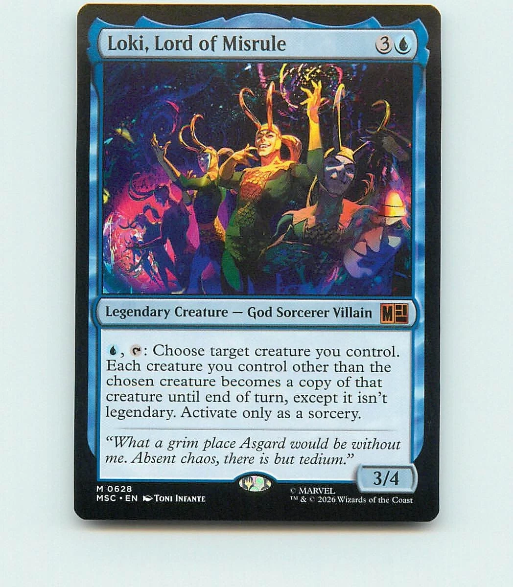 Loki, Lord of Misrule 628 Commander: Marvel Super Heroes for sale