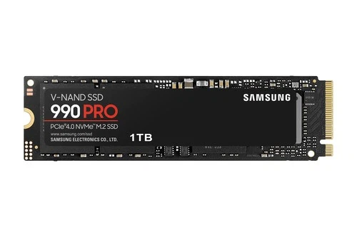 Samsung 990 PRO 1TB PCIe 4.0 (up to 7450 MB/s) NVMe M.2 (2280) Internal Solid St