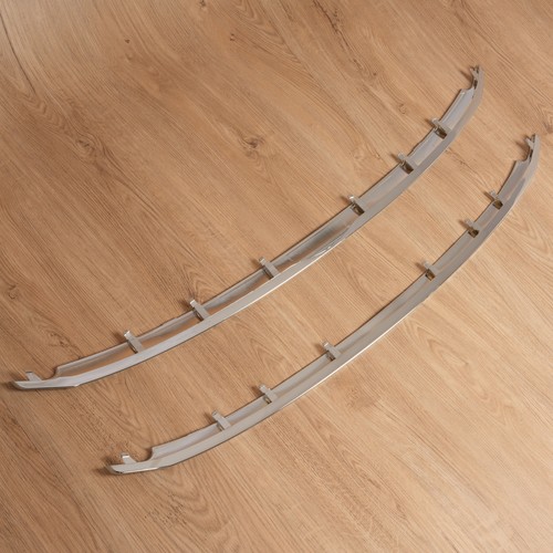 For Ford Explorer 2011-2015 Chrome Front Lower & Upper Grille Molding Trim 2PCS - Picture 21 of 24