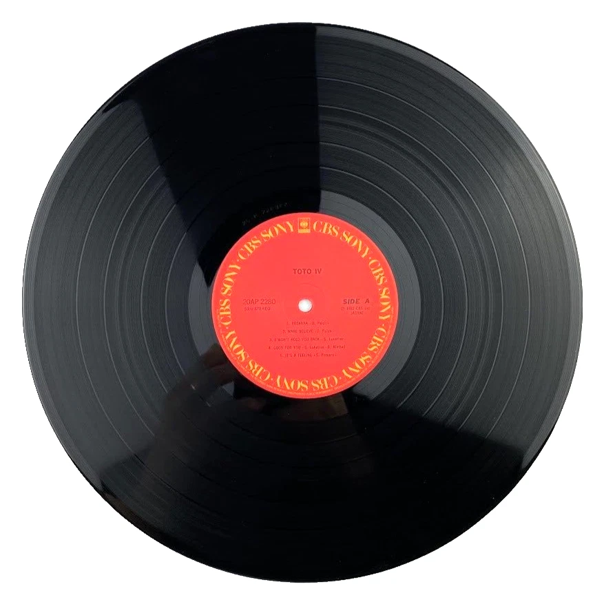 Toto IV Japan Import Rosanna Africa 80s Classic Rock Pop vinyl record LP NM M- - Image 2 of 4