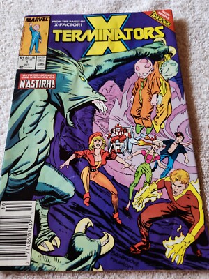 X-TERMINATORS #1 MARVEL COMICS 1988 INTRODUCING THE MENACE OF N