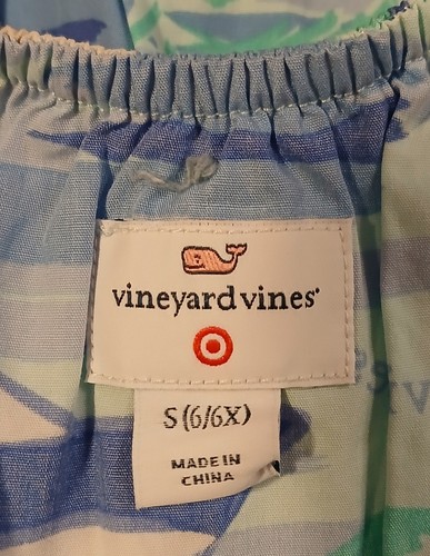 vineyard vines target girls size 6 dress - Picture 3 of 3