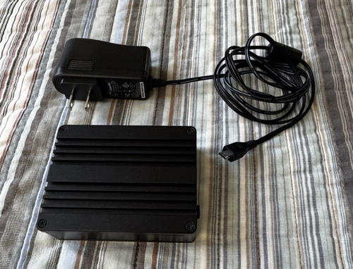 akasa A-RA03-M1B Aluminum Raspberry Pi Case w/Power Supply & Raspberry Pi 3B+