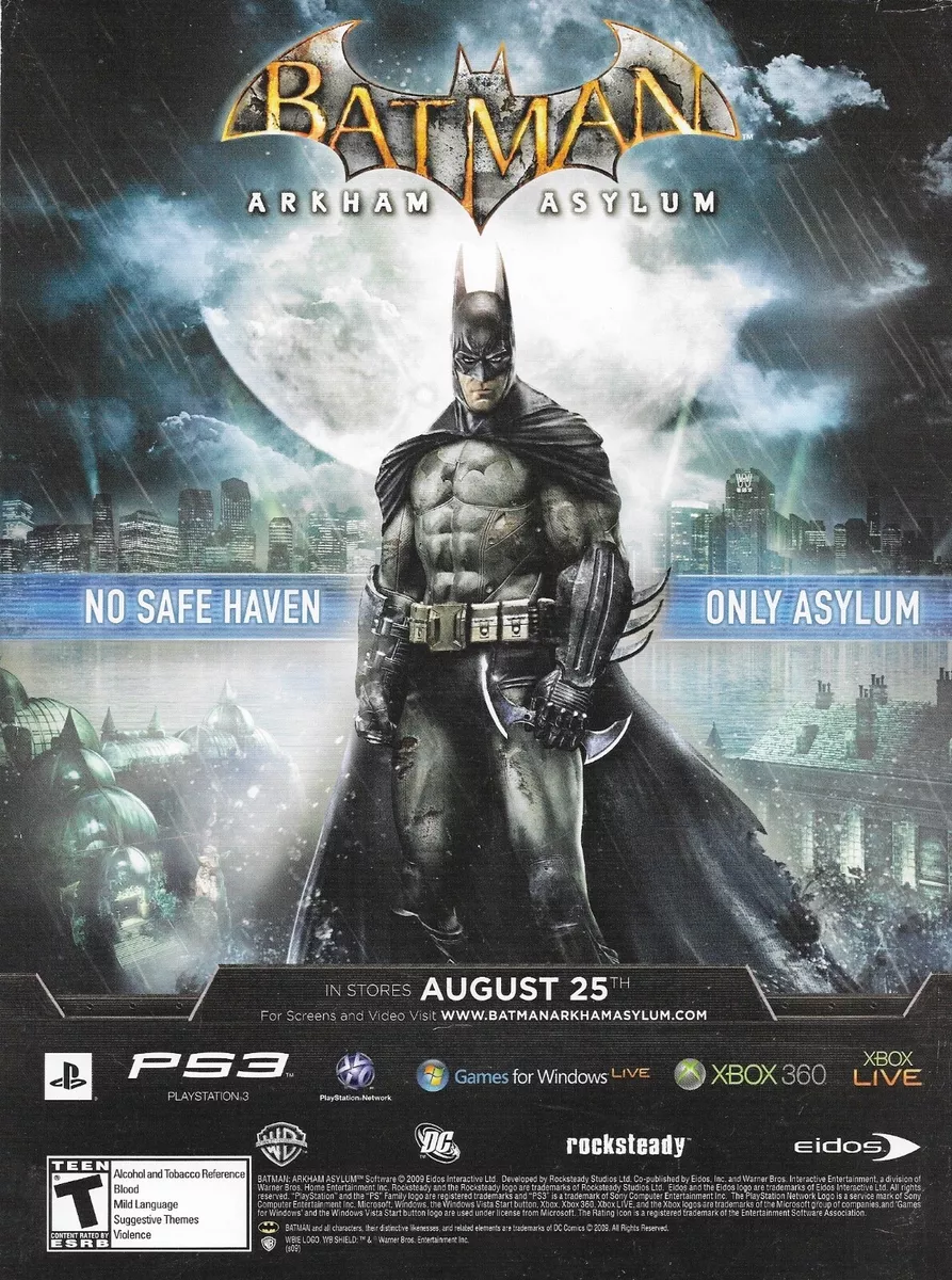 Batman: Arkham Asylum (Video Game 2009) - IMDb