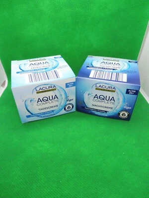 2 x LACURA SKIN Aqua Complete Tages oder Nachtcreme, á 50 ml