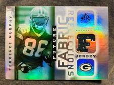 2005 Upper Deck Reflections Terrence Murphy Rookie RC Future Fabric Jersey Relic