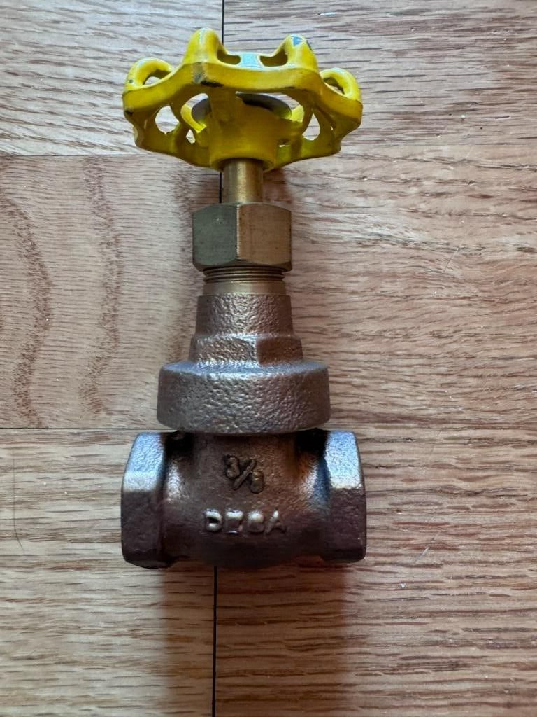 3/8 Deca 125S 200WOG BRASS GATE VALVE | eBay