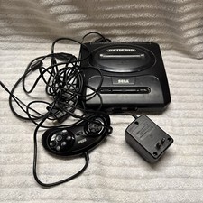 Sega Genesis 1 Gaming Console System Mk-1631 Cables Controller TESTED