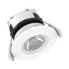 LED DOWNLIGHT WHITE 6W FIRE RATED IP65 550 LUMEN MERIDIAN LIGHTING IDL6WHI