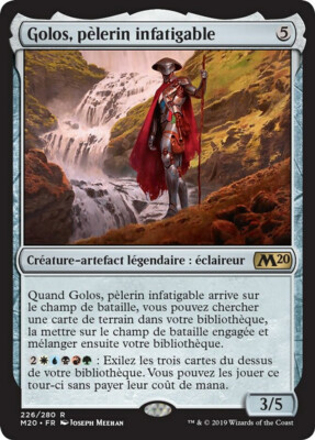 Golos, unermüdlicher Pilger - Golos, Tireless Pilgrim MTG Magic VF NM
