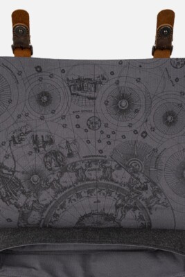 The Witcher White Wolf Messenger Bag Cowhide Leather Official NEW