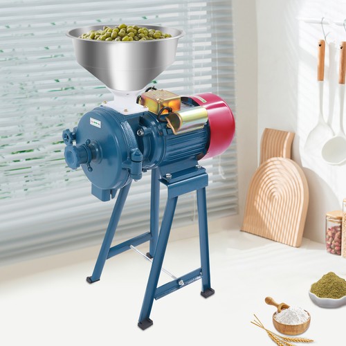 220V Electric Grain Grinder Grain Grinding Machine With Stainless Steel Funnel - Bild 3 von 22