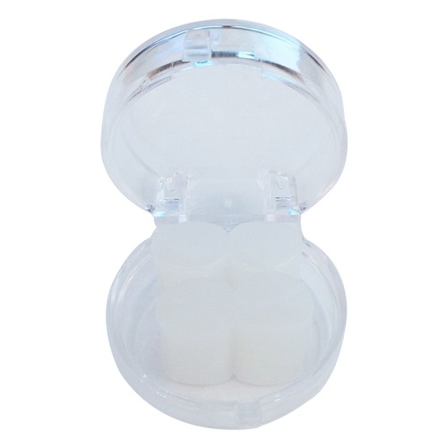 BLUE Tapones Oídos 2 Pares Transparente Silicona a Para | eBay