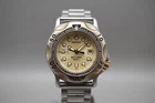 Vintage 1988 Seiko 3E25-0A10 Gold Tone Scuba 200M Quartz Mini Diver Watch