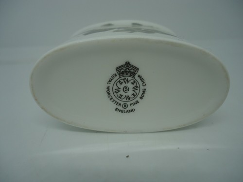 Royal Worcester Torquay Tisch Zahnstocherhalter Fine Bone China Vintage British - Bild 4 von 4