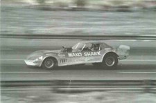 Real Photo Postcard Funnycar Dragster - "Mako Shark"