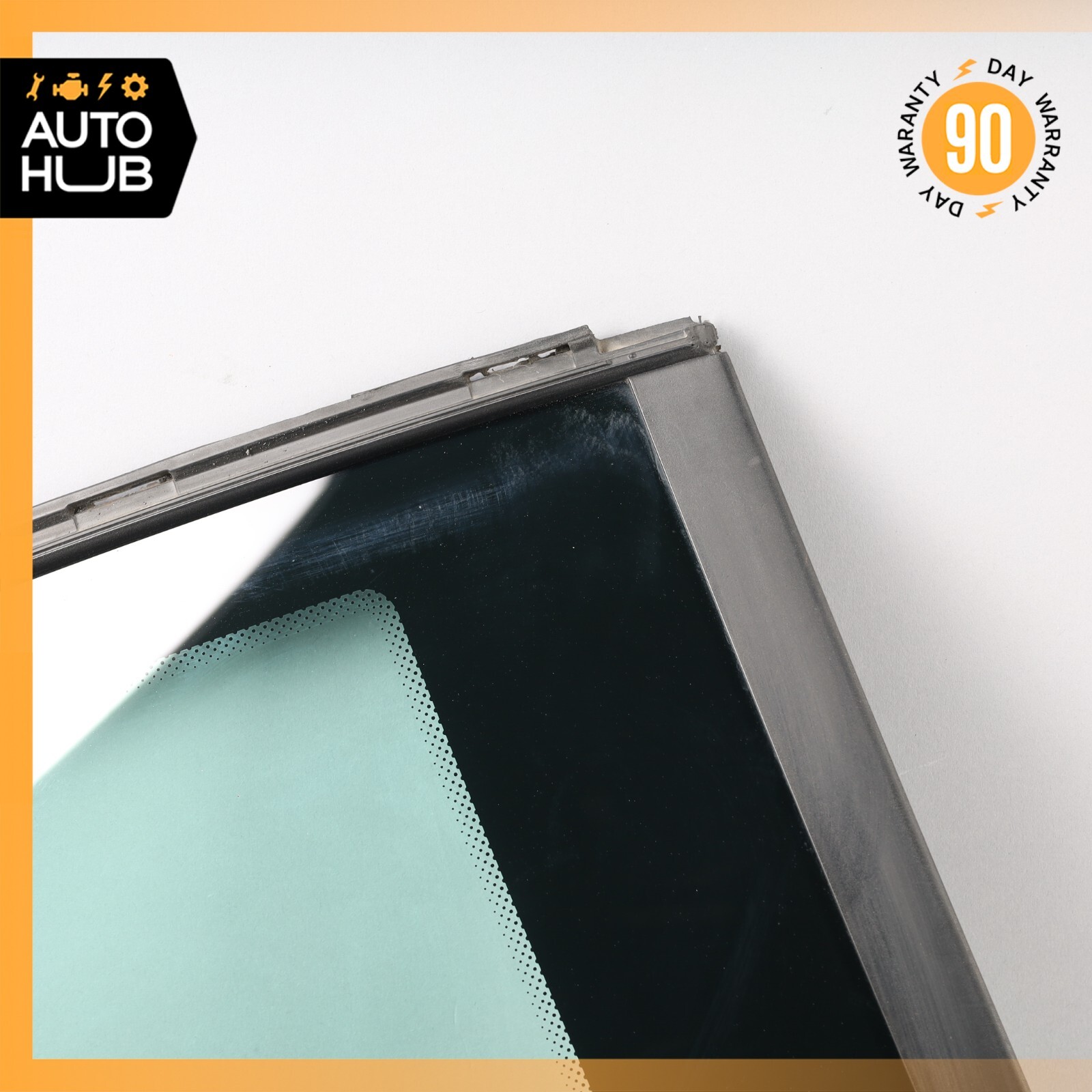 Maserati GranTurismo M145 Coupe Rear Right Side Quarter Window Glass OEM 76k