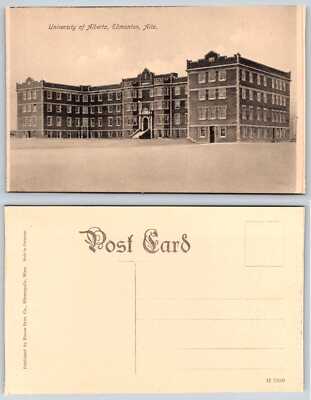 Edmonton Alberta UNIVERSITY OF ALBERTA Postcard 4Z23