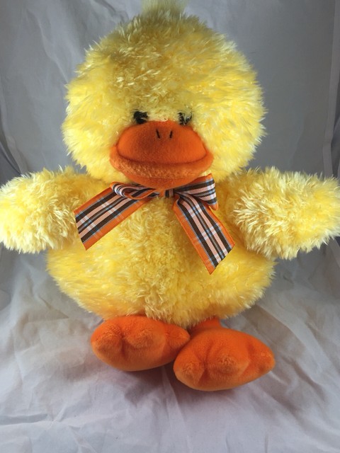 round duck plush