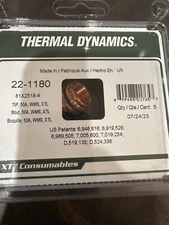 5 PACK - Victor Thermal Dynamics 21-1180 Tip 50a WMS XTL