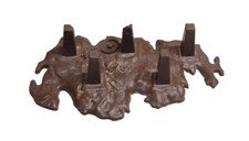 Vintage Marx WW2 Battleground Playset Building Ruins Pillar Barricade Terrain