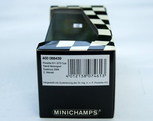 Porsche 911 GT3 Cup 997.1 "Supercup 2006" #39, Cristian Menzel, Minichamps 1:43 - Imagen 6 de 6