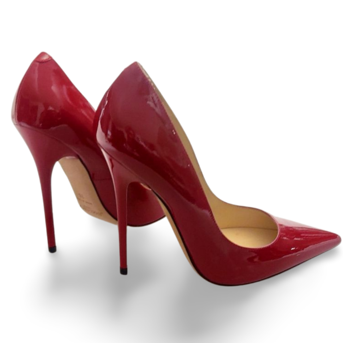 Jimmy Choo Anouk Red Patent Pointy Toe Pumps Leather US 6 EU Jimmy Choo Anouk Red Patent Pointy Toe Pumps Leather US 6 EU