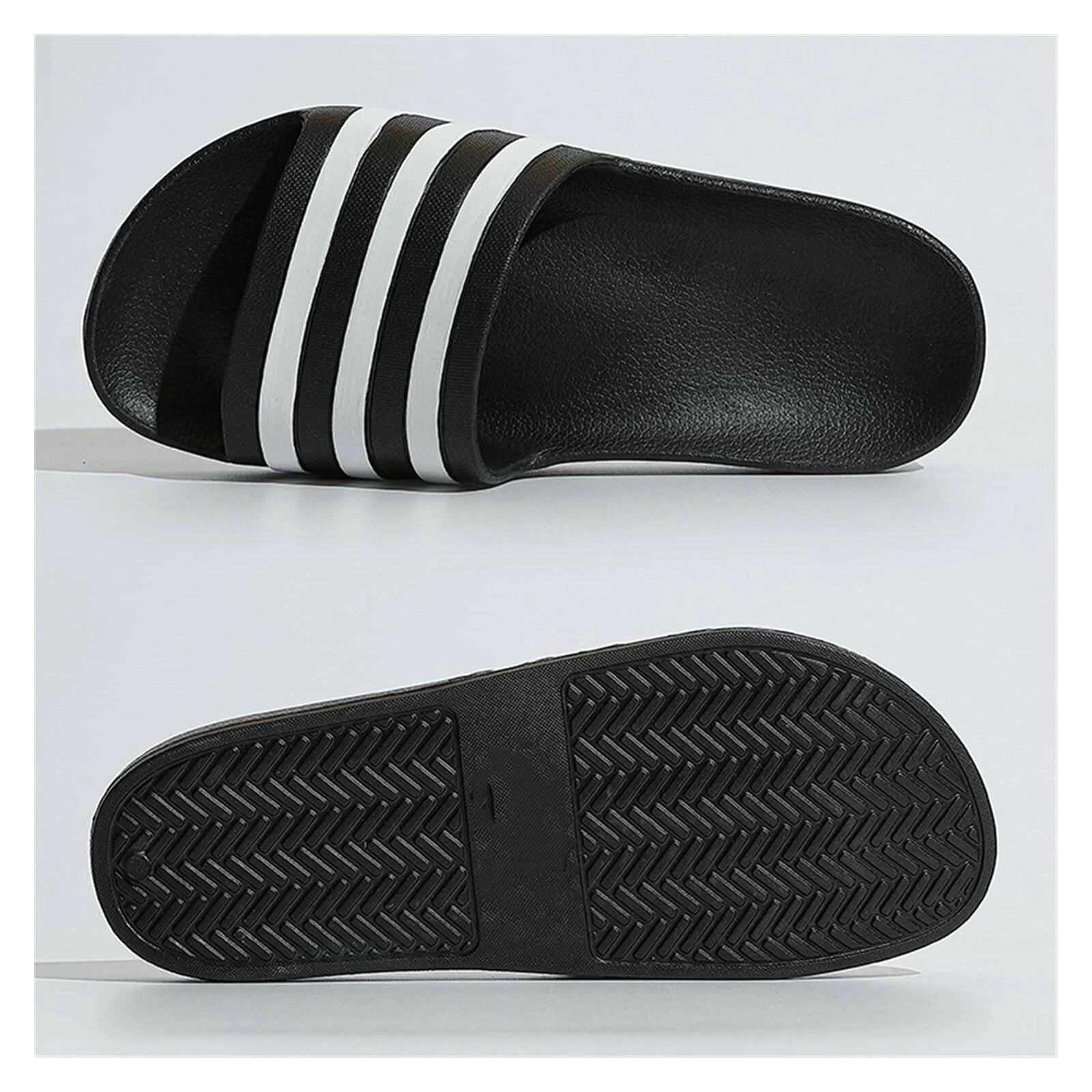 Scivoli piscina Adidas donna neri nuovi taglia 10