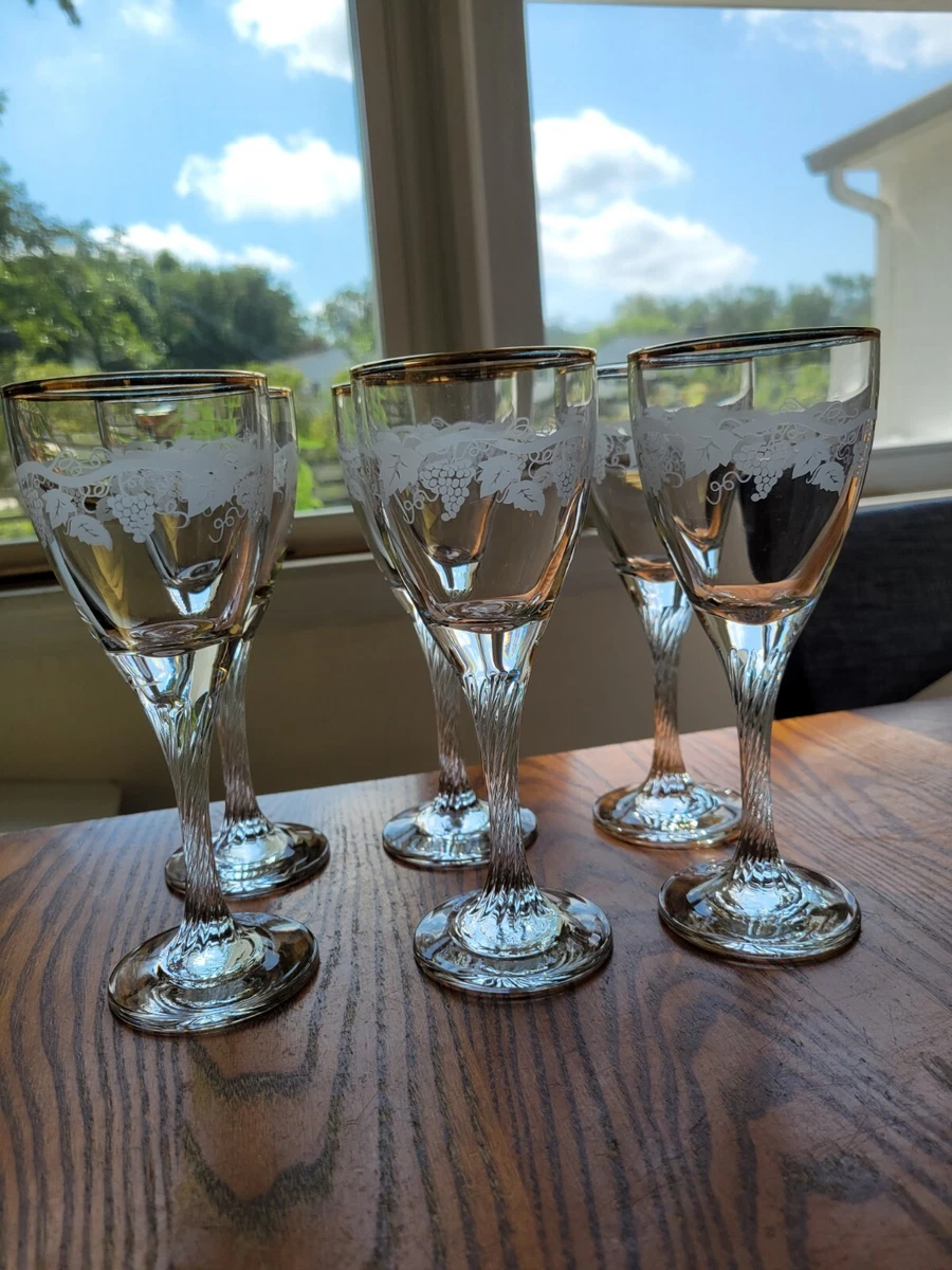 11 oz. Thick Stem Wine Glasses