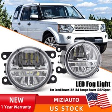 Left Right Bumper Fog Lamp Lights For Land Rover Lr2 Lr4 Range Rover L322 Sport