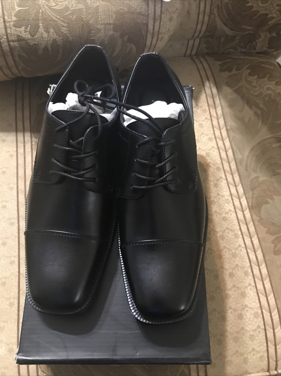 Alfani Men's Shoes Adam Cap-Toe 4-Eye Lace-Up Oxfords Size M NEW WITH BOX
