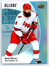 2023-24 Upper Deck Allure Brent Burns #22 Carolina Hurricanes