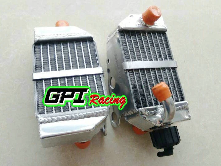 Radiador y manguera de aluminio KTM 50 SX/SXS MINI 50cc/49cc 2012-2016 2015 14 Foto 4 de 4