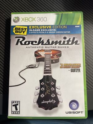 Rocksmith Authentic Guitar Games Xbox 360 Best Buy Exclusive