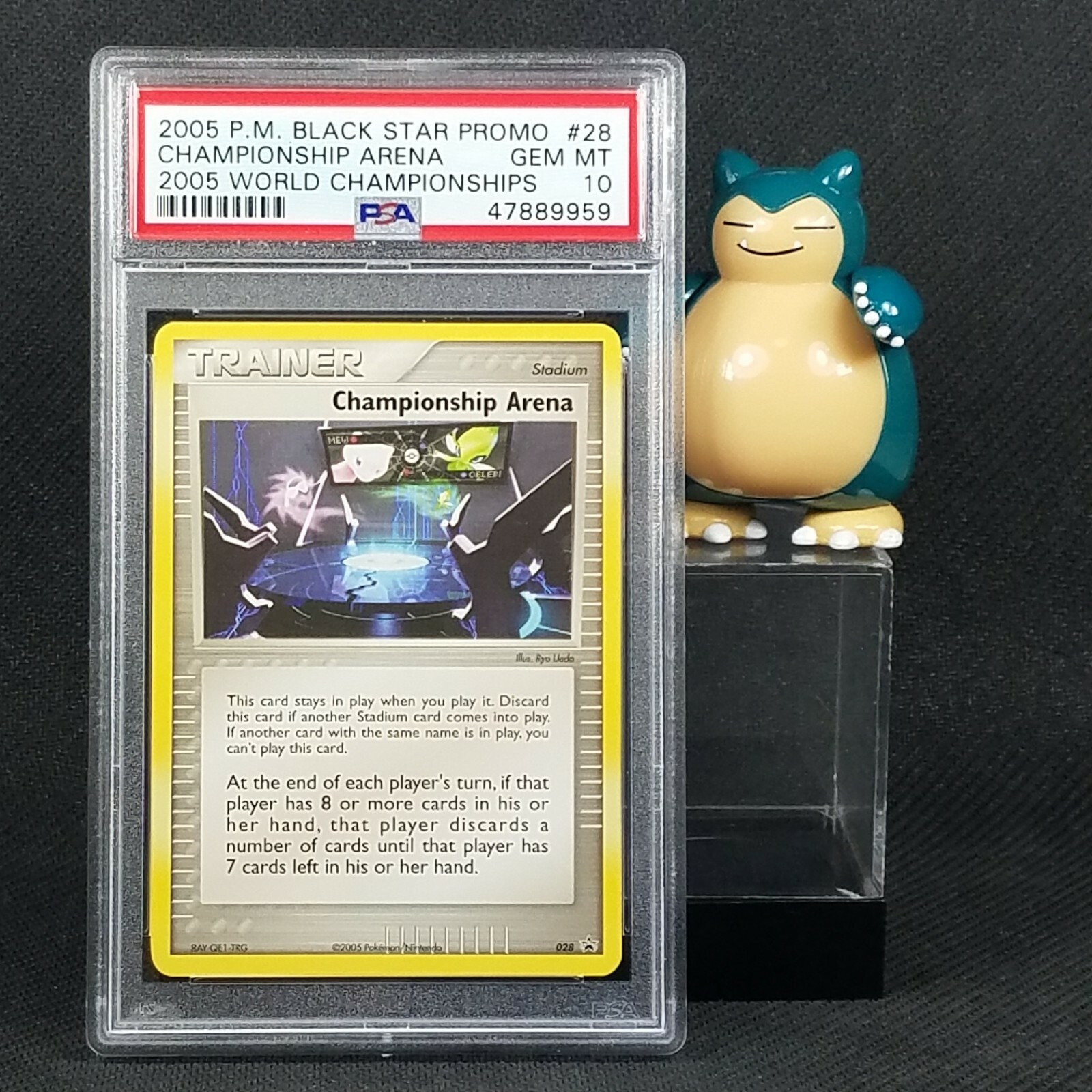 Pokemon Championship Arena - Worlds 2005 - Nintendo Black Star #28 - PSA 10