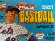 2021 Topps Heritage MLB Baseball Cards - YOU PICK CARDS - COMPLETE YOUR SET! NM