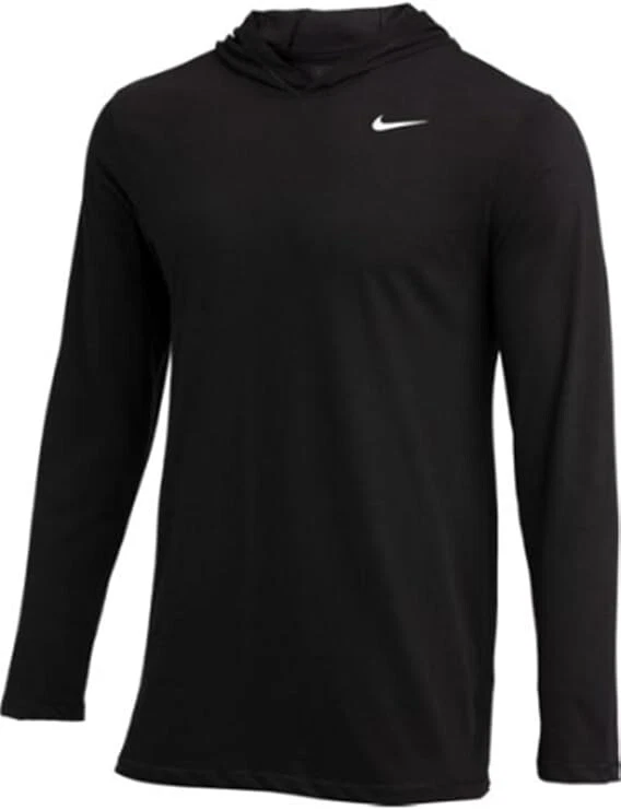 Nike Mens Dri-FIT Long Sleeve Hoodie Tee